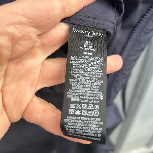 Sweaty Betty Anytime Short-Sleeve Romper, BNWT, size XL - Picture 14 of 15